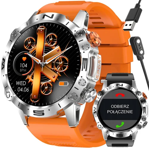 GRAVITY GT20-4 vyrų išmanusis laikrodis AMOLED 1,43 col. image 1