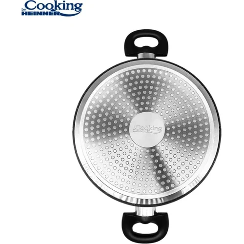 HEINNER HR-NL-24S Puodas su dangčiu, aliuminis, keramikos danga, 3,8 L, 24 cm image 3