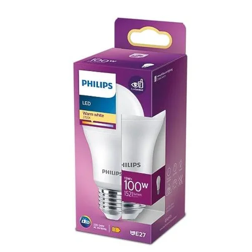 Philips A60 E27 LED lemputė 13 W 1521 lm 2700 K image 2