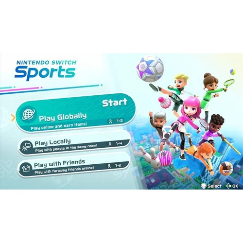 Nintendo Switch žaidimas Nintendo Sports + Leg Strap image 2
