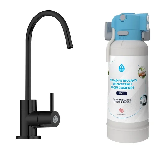 Dafi FLOW COMFORT D1 + ALTO juoda filtravimo sistema image 3