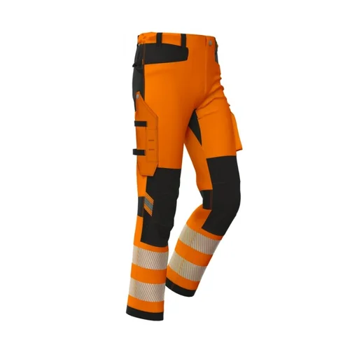 BoSafety TENSION-C2-0302 darbo kelnės, 56, Hi-Vis Geltona/Juoda image 3