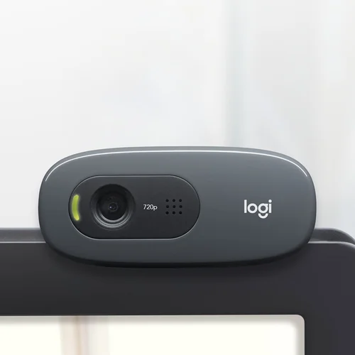 Logitech C270 HD internetinė kamera image 3