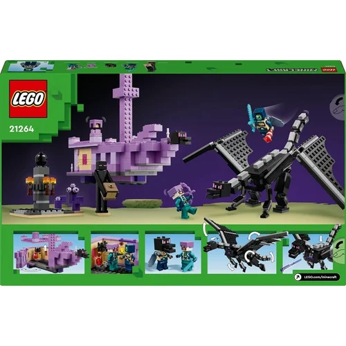 LEGO Minecraft Enderio drakonas ir Pabaigos laivas 21264 image 2