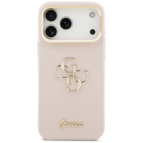 GUESS GUHCP17XPCS4GSP dėklas iPhone 17 Pro Max, rožinis image 3