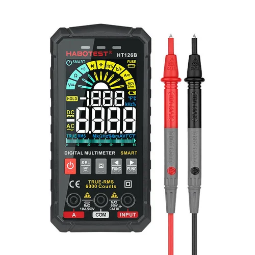 Habotest HT126B universalus skaitmeninis multimetras image 3