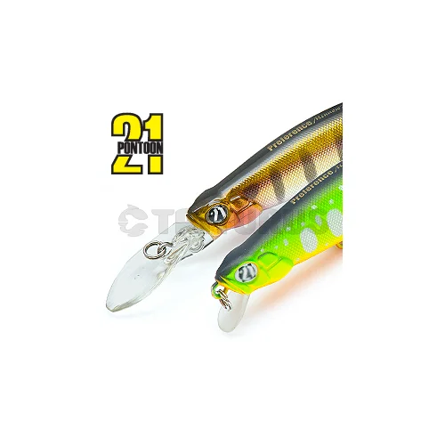 Pontoon21 Preference Minnow 90 A15 Gold Back Red Head image 1