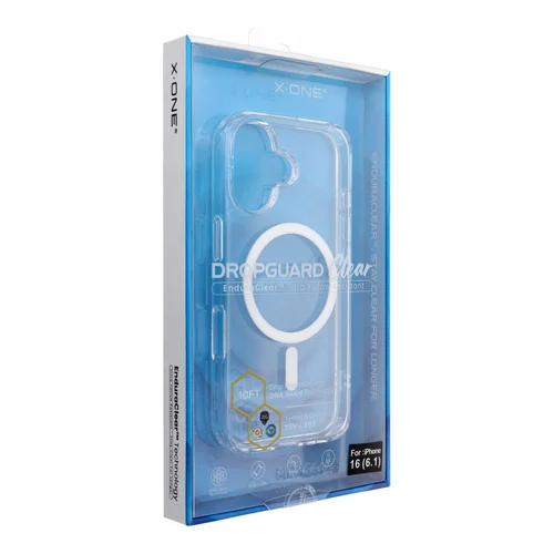 X-ONE Endura skaidrus MagSafe dėklas iPhone 16 image 2