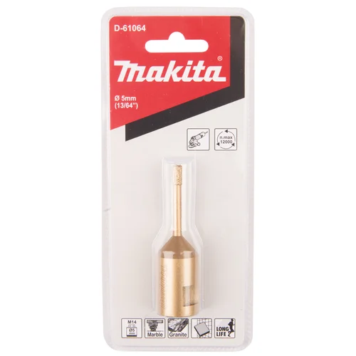 Makita D-61064 Deimantinis grąžtas 5 mm M14 image 2