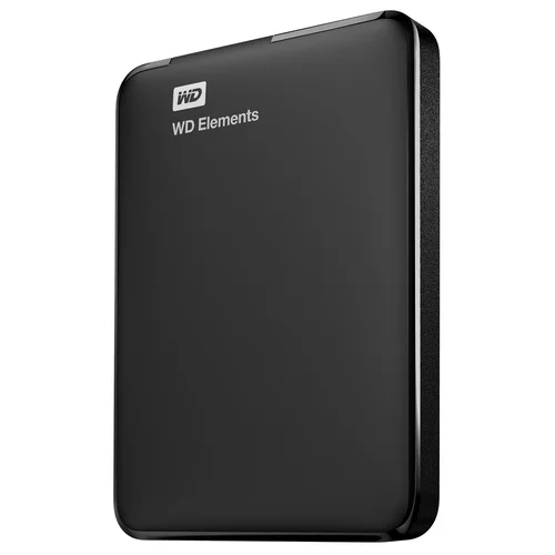 Western Digital Elements 1 TB išorinis HDD, 2,5 col., juodas image 1