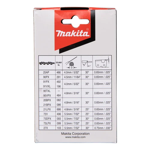 Makita Grandinė 191H00-0 CC 90PX 25 cm/10\", 3/8\", 1.1 mm, 40H image 3