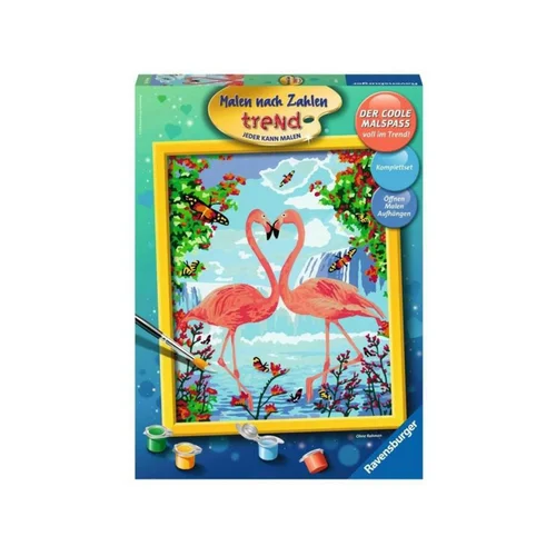 Ravensburger ZA5131 Flamingai įsimylėję tapybos rinkinys image 2