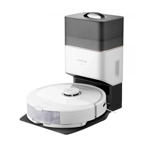 Roborock Q8 Max+ baltas valymo robotas image 2