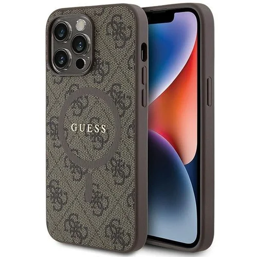GUESS GUHMP14XG4GFRW dėklas iPhone 14 Pro Max, rudas image 1