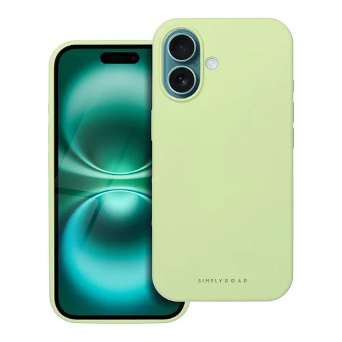 ROAR Cloud Skin dėklas iPhone 16, šviesiai žalias image 1