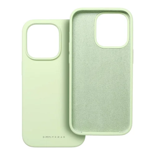 ROAR Cloud Skin dėklas iPhone 16, šviesiai žalias image 2