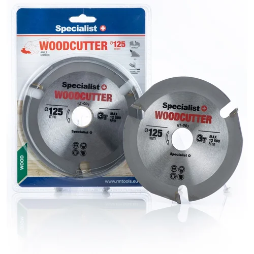 Specialist+ WOOD CUTTER pjovimo diskas 125 x 22 mm image 1