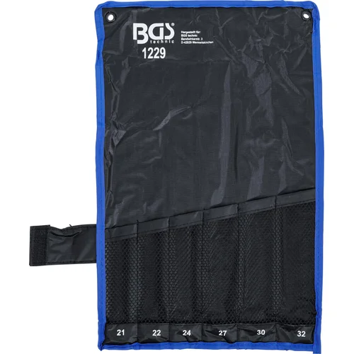 BGS technic 1229-LEER tuščias raktų dėklas, 6 kišenės image 1