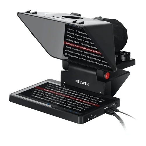 Neewer X11 TM8 teleprompteris su 9 col. monitoriumi image 2