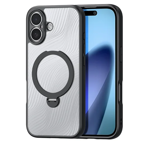 DUX DUCIS AIMO MAG STAND dėklas iPhone 17, juodas image 1