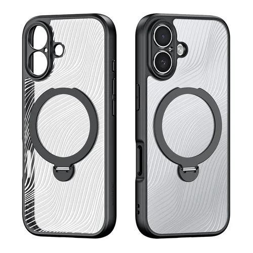 DUX DUCIS AIMO MAG STAND dėklas iPhone 17, juodas image 2