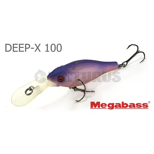 Megabass DEEP-X 100 vobleris GGMK 58 mm image 3