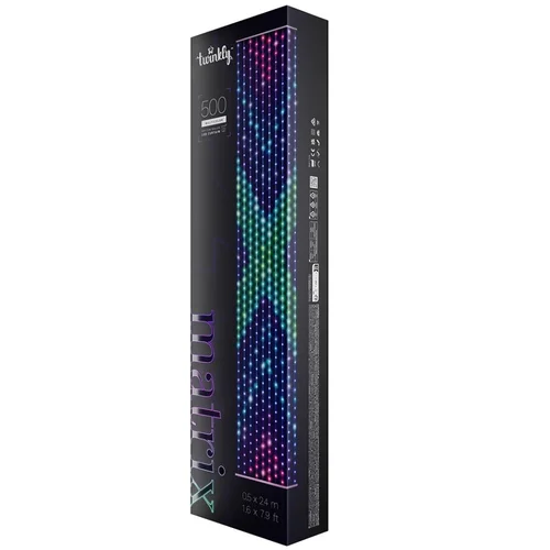 Twinkly Matrix 500 RGB LED užuolaidų girlianda, 50 × 240 cm image 2