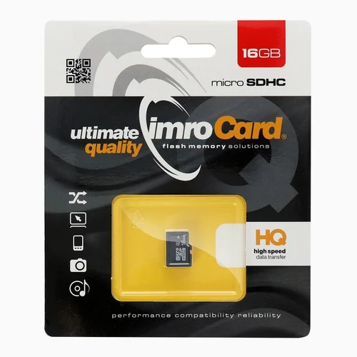 IMRO microSD atminties kortelė 16 GB image 1
