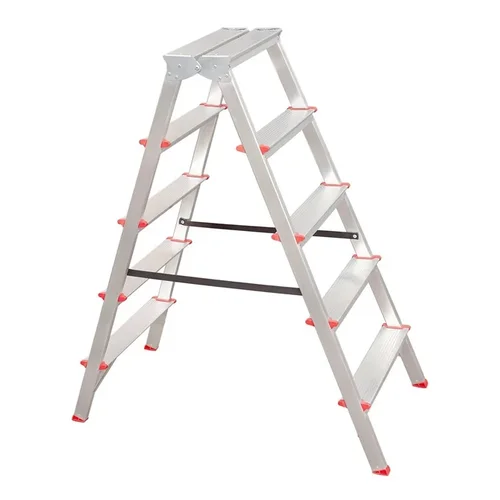 Haushalt C04CNP/05 dvipusės buitinės kopėčios 5 pakopos, 98 cm image 1