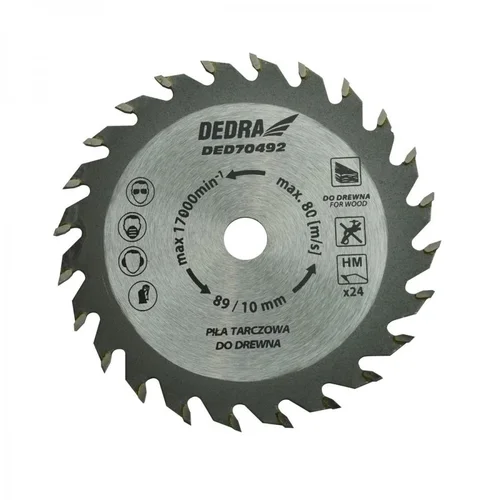 Dedra DED70492 Pjovimo diskas 89 mm image 1