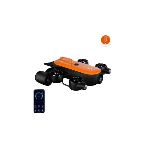 Geneinno T1 200 m 4K UHD povandeninis dronas image 1