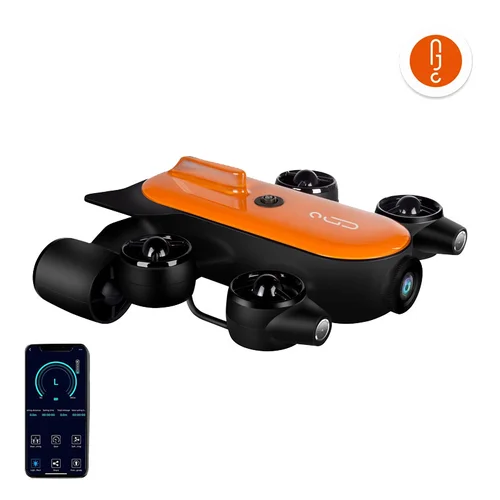 Geneinno T1 200 m 4K UHD povandeninis dronas image 2
