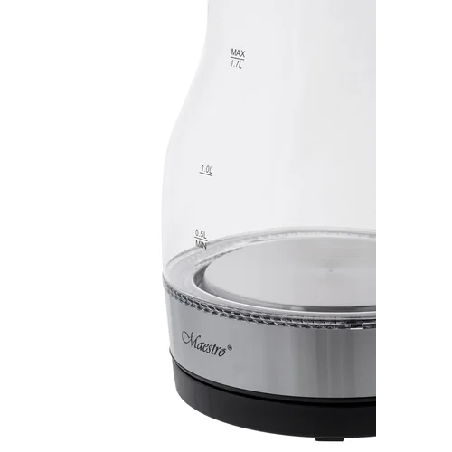 Maestro MR-061 elektrinis virdulys 1,7 l, juodas image 2