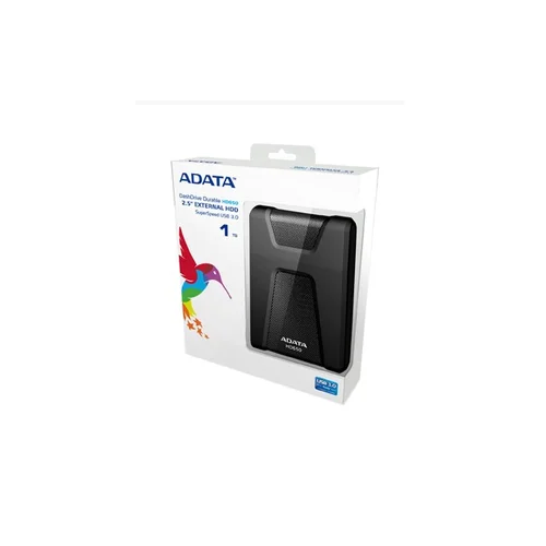 ADATA DashDrive Durable HD650 1 TB juodas išorinis HDD image 2