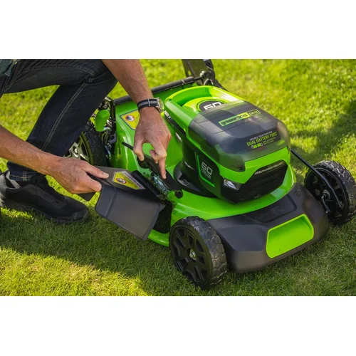 Greenworks GD60LM46SPK4 Savaeigė vejapjovė 60 V 46 cm image 3