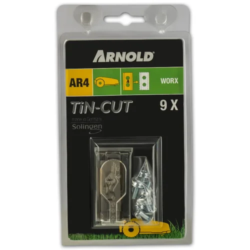 WORX MTD vejos pjovimo roboto peiliai 9 vnt image 1