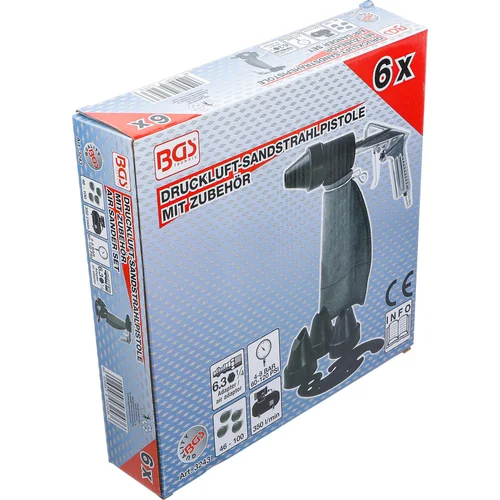 BGS technic 3243 smėliapūtė su antgaliais image 2