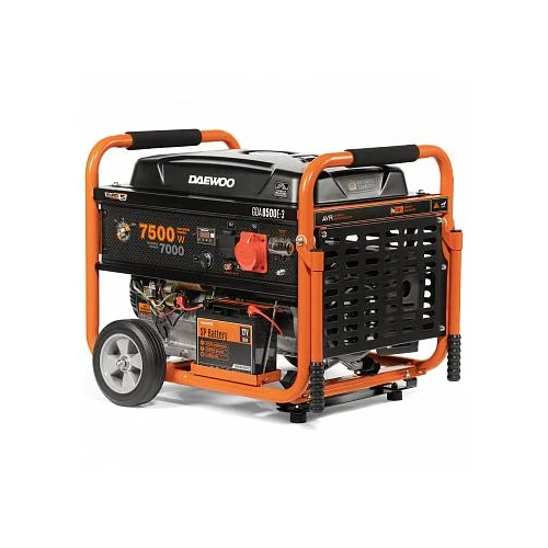DAEWOO GDA 8500E-3 Benzininis generatorius 7,0 kW ATS image 3
