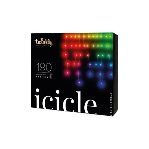 Twinkly 190 RGB LED varveklių girlianda 5 × 0,7 m image 1
