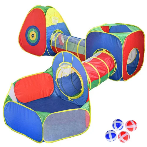 ZA4974 Mega 5-in-1 palapinių rinkinys su tuneliais image 1