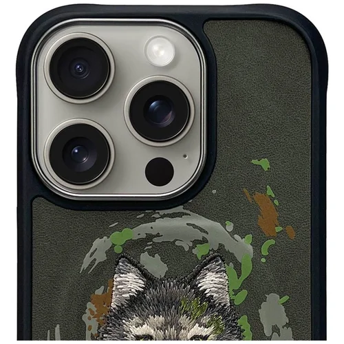 NIMMY WOLF MagSafe dėklas iPhone 16 Pro Max, tamsiai pilkas image 2