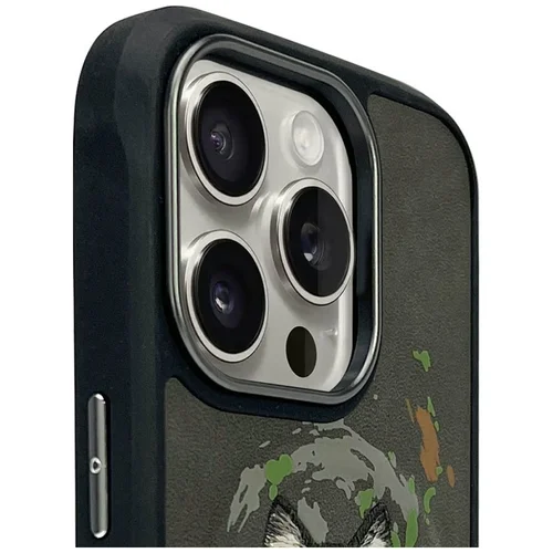NIMMY WOLF MagSafe dėklas iPhone 16 Pro Max, tamsiai pilkas image 3