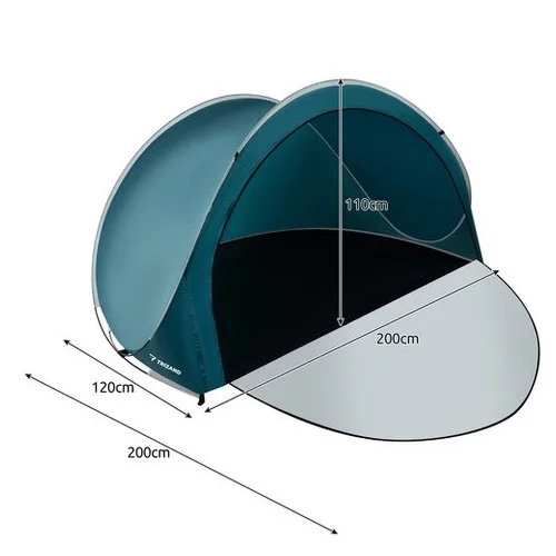 Trizand 21267 paplūdimio palapinė 200 × 120 × 110 cm image 2