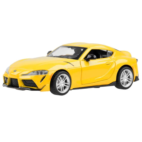 Toyota GR Supra ZA3758 1:31 geltonas automobilis image 2
