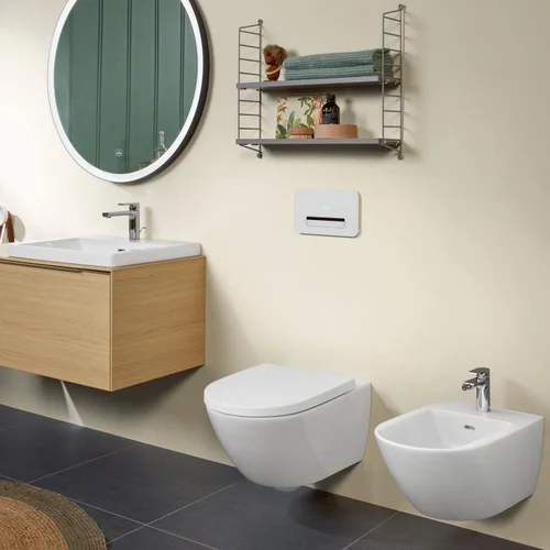 Pakabinama bidė VILLEROY & BOCH Subway 3.0 447000R1 CeramicPlus danga image 3