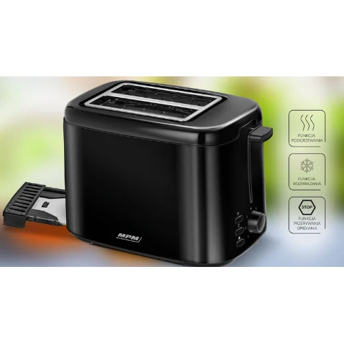 Sumuštinių keptuvė MPM MTO-07/c, juoda image 2
