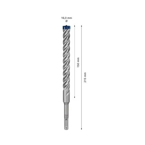 Bosch SDS-plus grąžtas betonui, 16x150x215 mm, 1 vnt. image 3