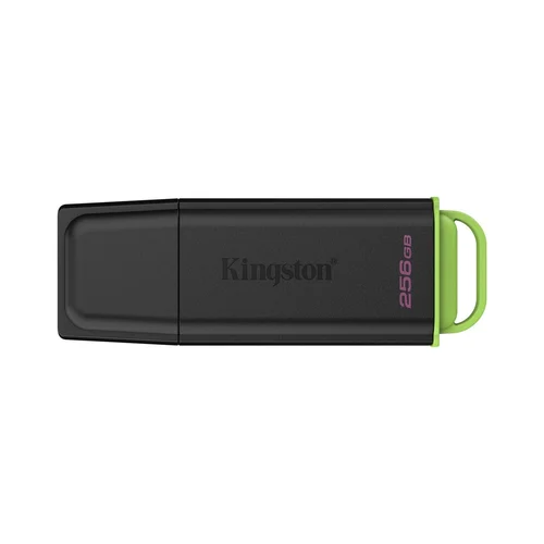 Kingston DataTraveler Exodia 256 GB USB 3.2 Gen 1, juoda/žalia image 1