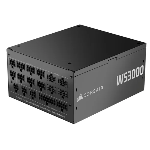 Corsair WS3000 3000 W 80 PLUS Platinum ATX 3.1 maitinimo šaltinis image 1