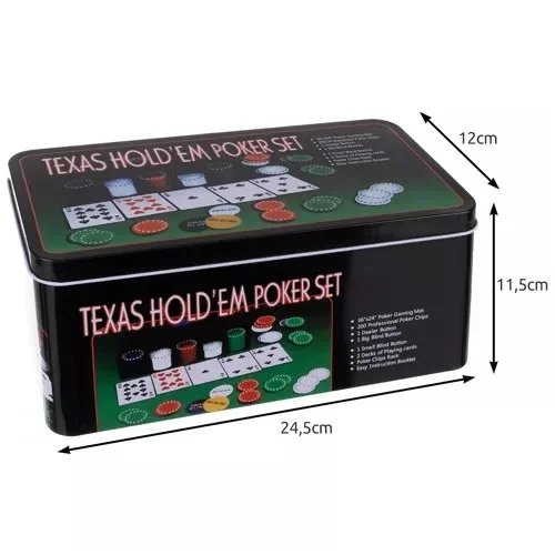 MALATEC TEXAS 23539 pokerio rinkinys, 200 žetonų image 3
